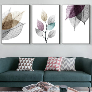 Translucent Leaves Painting