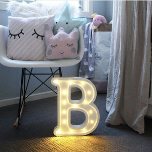 Fancy Alphabet Night Light