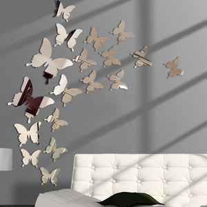 Reflective Butterfly Décor
